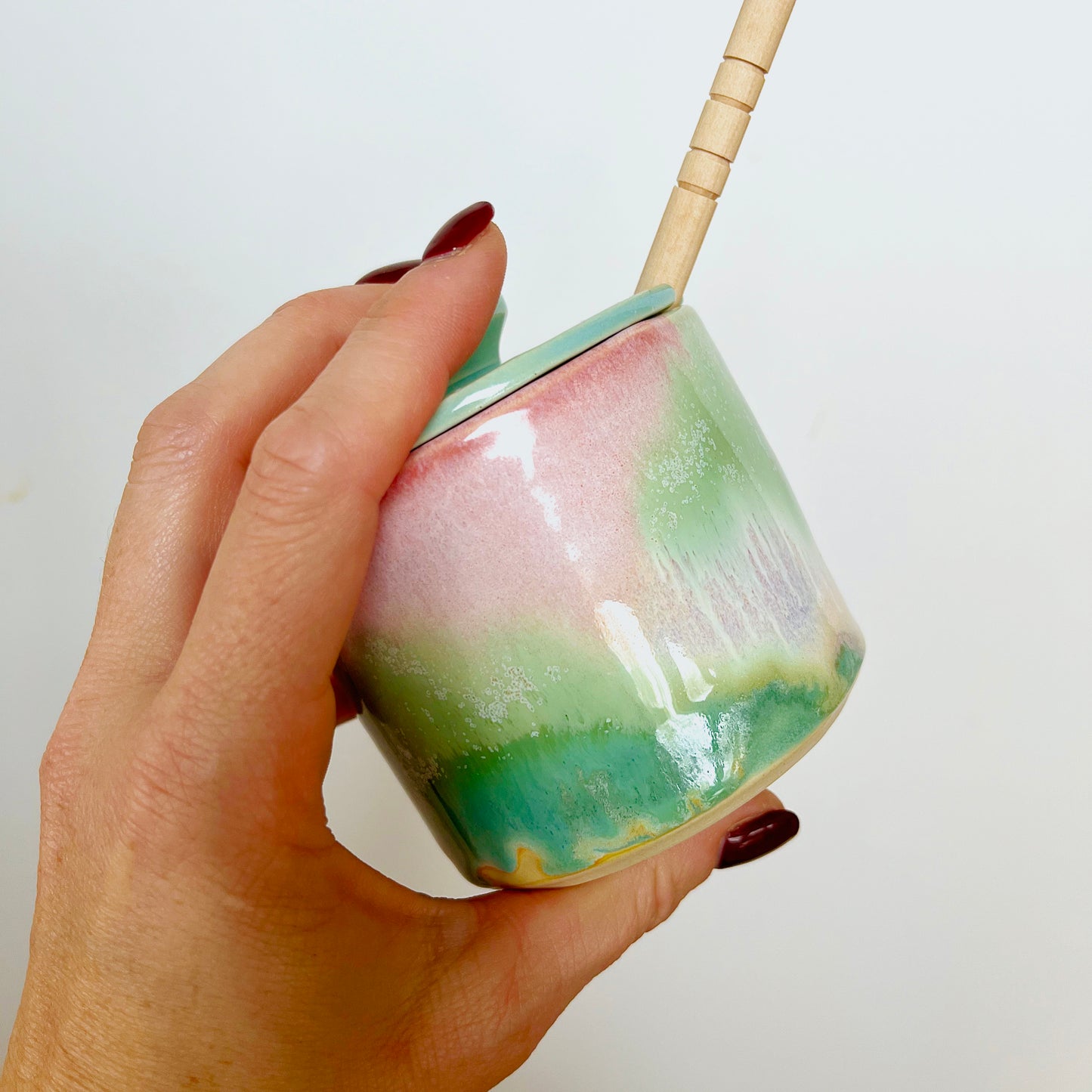 Icecream Parlour Honey Jar