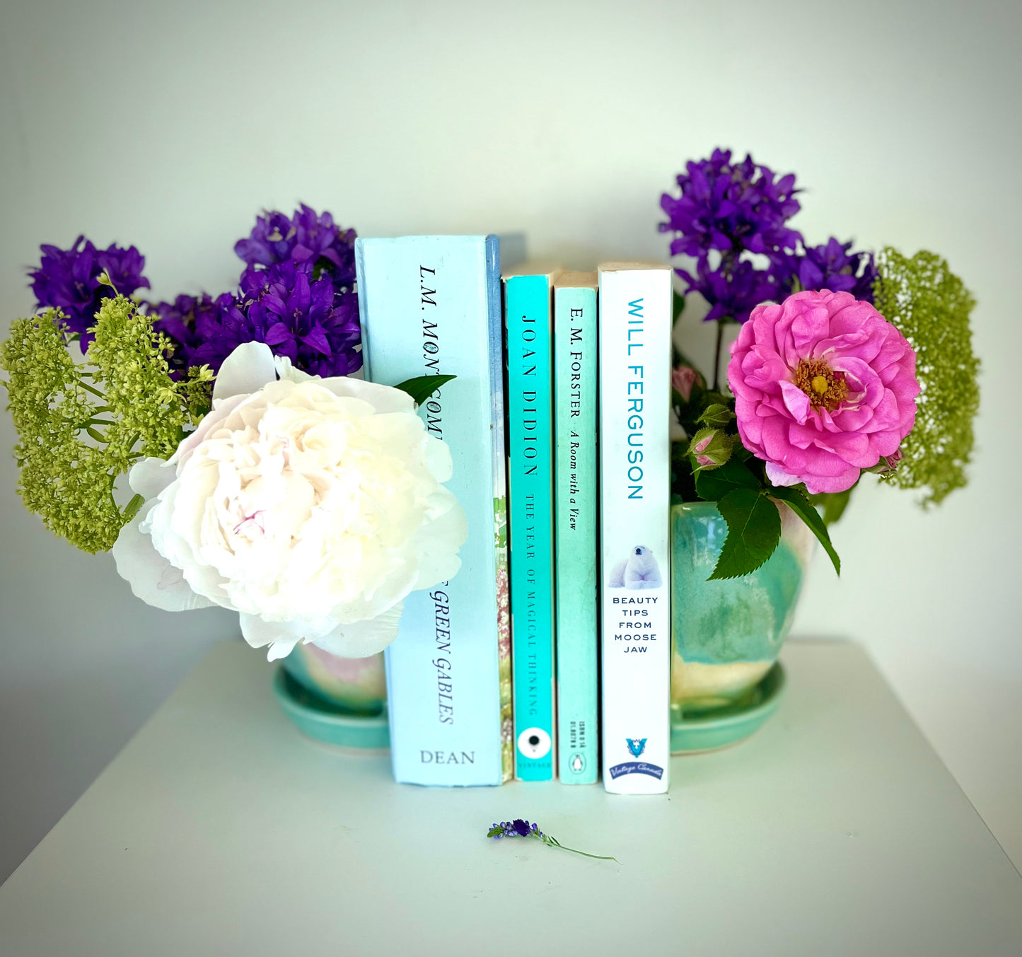Plant Pot Book Ends