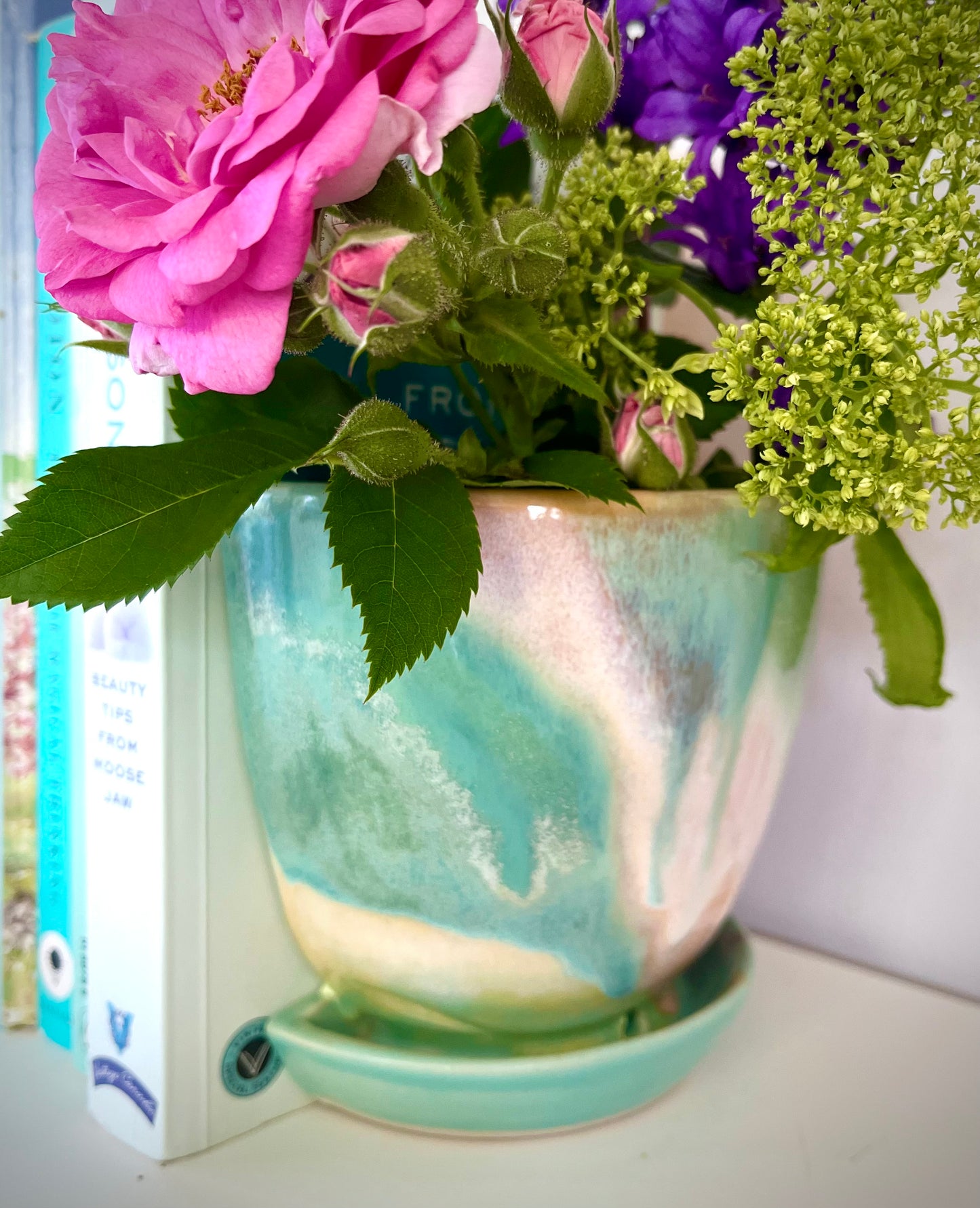 Plant Pot Book Ends